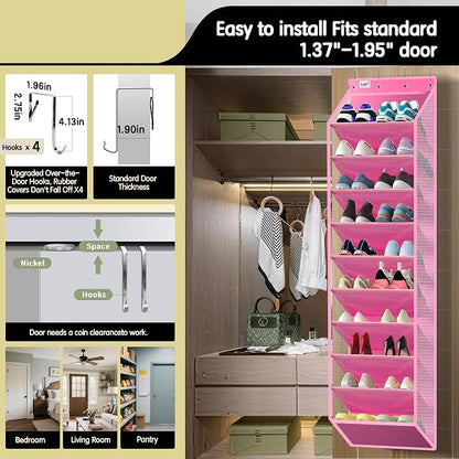 10 Tier Over The Door Organizer - Image 4