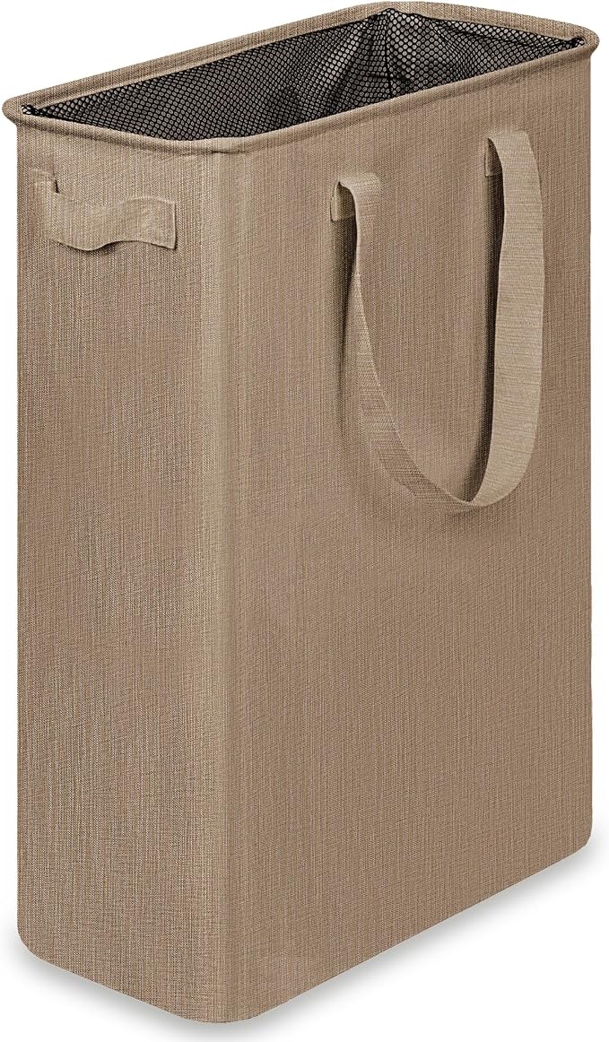 efluky Slim Laundry Basket, Narrow Laundry Hamper by efluky