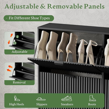 Xixini Shoe Storage Cabinet for Entryway - Image 3