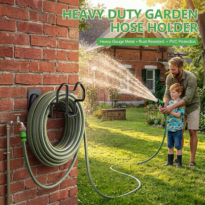 Heavy Duty Garden Hose Holder Wall Mount - Image 2