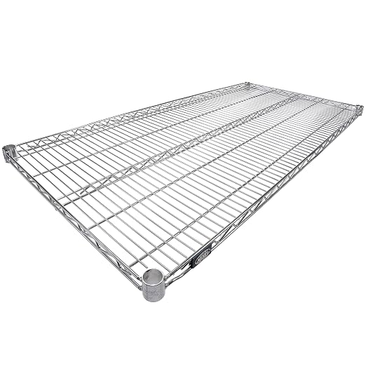 Nexel Additional Wire Shelf for Wire Shelving Units, 600-800 lb Capacity - Image 3