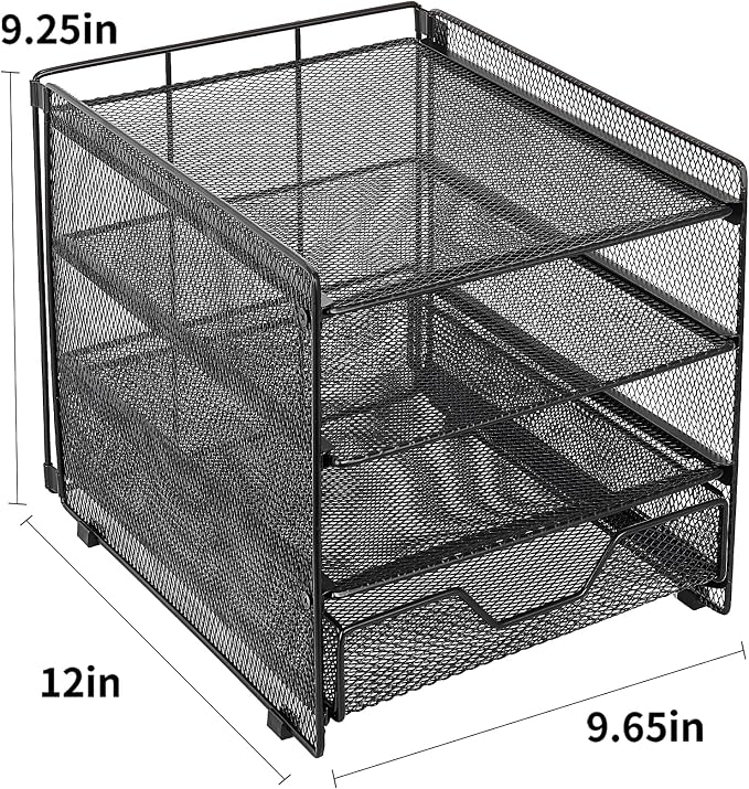 OPNICE Desk Organizer, 4-Tier Desktop File Organizer - Image 2