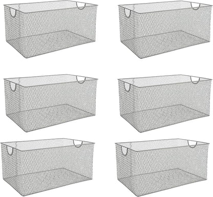 YBM HOME Kitchen Pantry Organizer Wire Baskets by YBMHome