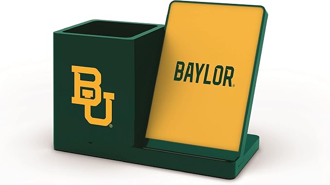 SOAR NCAA Unisex Cell Phone Wireless Charging Stand and Desktop Organizer by SOAR