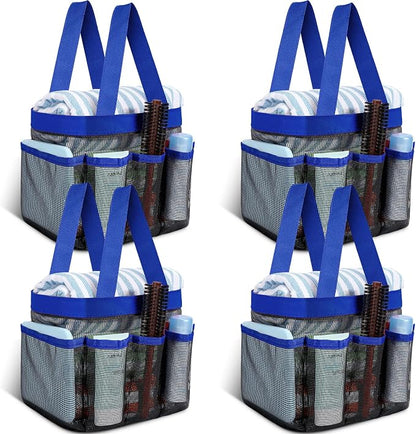 Hillban 4 Pcs Mesh Shower Caddy Portable Shower Caddy by Hillban