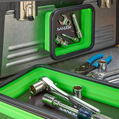 Collapsible Magnetic Parts Tray Set - Image 6