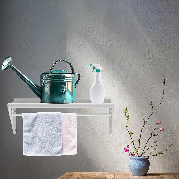 12''x24'' Wall Mounted Stainless Steel Shelf - Image 5