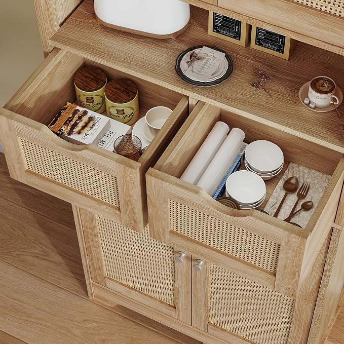 TEENFON 57.8" H Tall Storage Cabinet - Image 7
