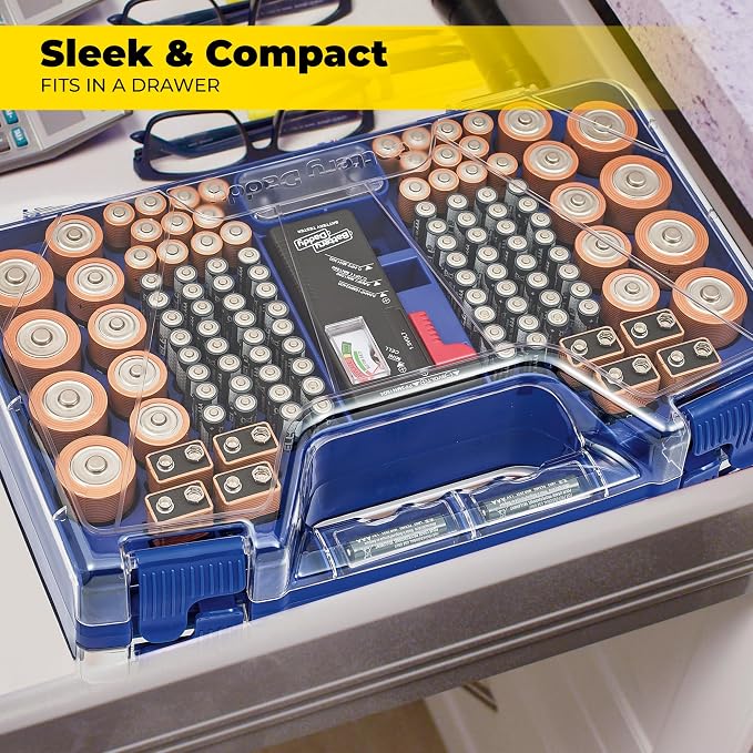 Ontel Battery Daddy Storage & Organizer Case - Image 3
