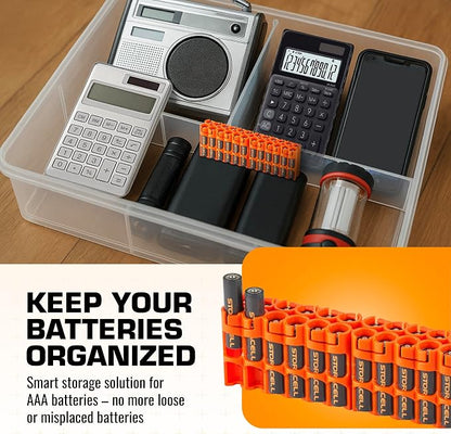 Storacell by Powerpax AAA Battery Storage Caddy - Image 3