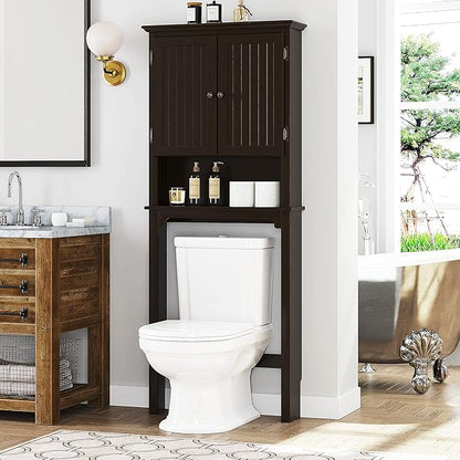 UTEX Above Toilet Storage Cabinet, Bathroom Organizer by UTEX