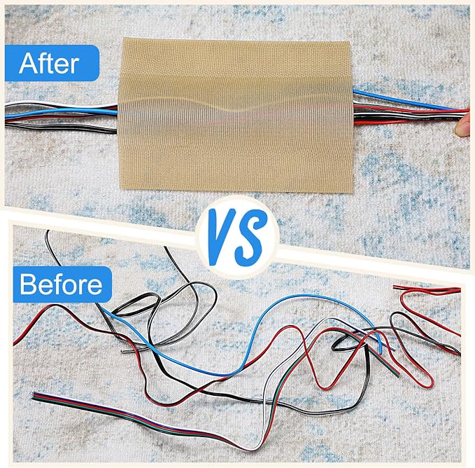 WILLBOND Carpet Cord Cover Cable Protector Floor Cover Cable Protector - Image 8