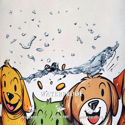 Happy Colorful Dogs Laundry Hamper - Image 5