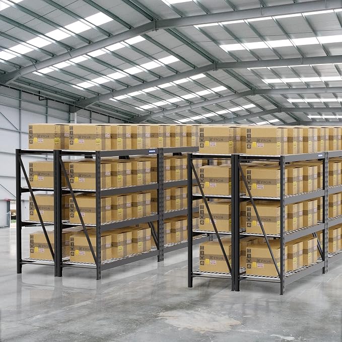 WORKPRO 68" Ultra Wide 4-Tier Metal Garage Shelving Unit, 7200 LBS Capacity - Image 7