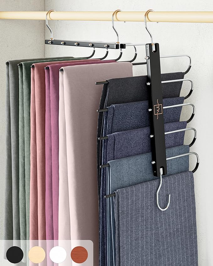 MORALVE Pants Hangers Space Saving by MORALVE