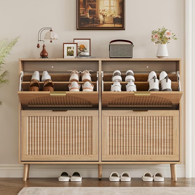BORNOON Shoe Cabinet for Entryway - Image 7