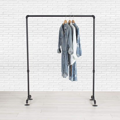William Roberts Vintage Industrial Heavy Duty Hanging Rod Garment Rolling - Image 3