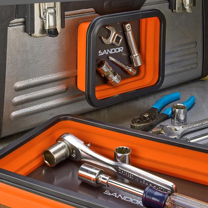 SANDOR Collapsible Magnetic Parts Tray Set - Image 6