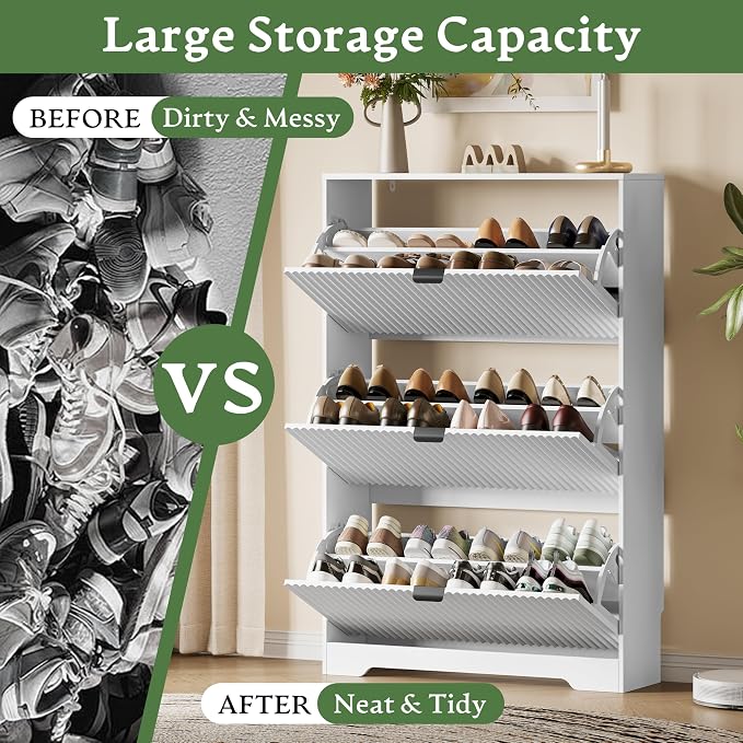 Xixini Shoe Storage Cabinet for Entryway - Image 6