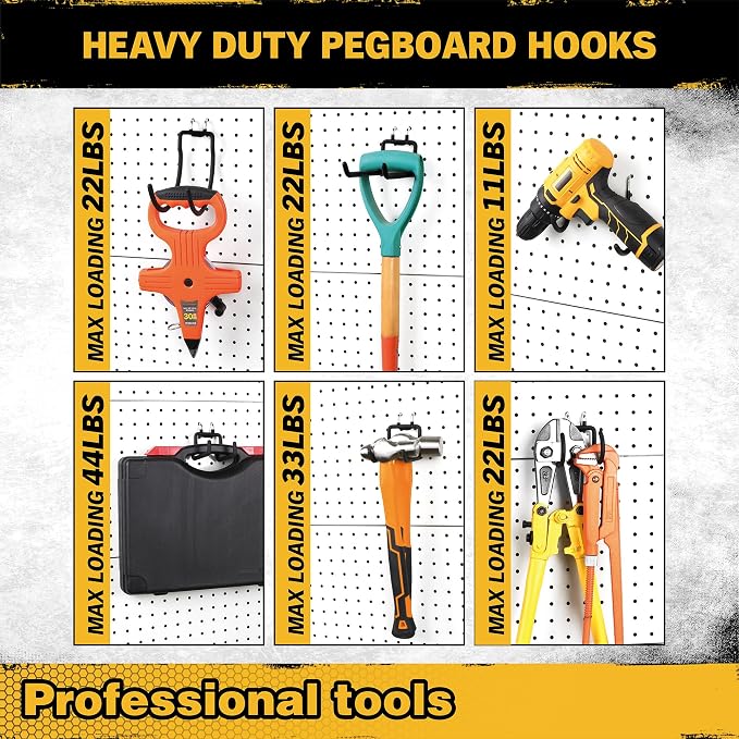 ELEAD 28-Piece Pegboard Hooks - Image 6