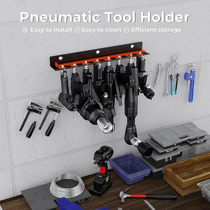 Air Tool Holder, Air Tool Rack for Garage Walls and Tool Cart Storage - Image 3