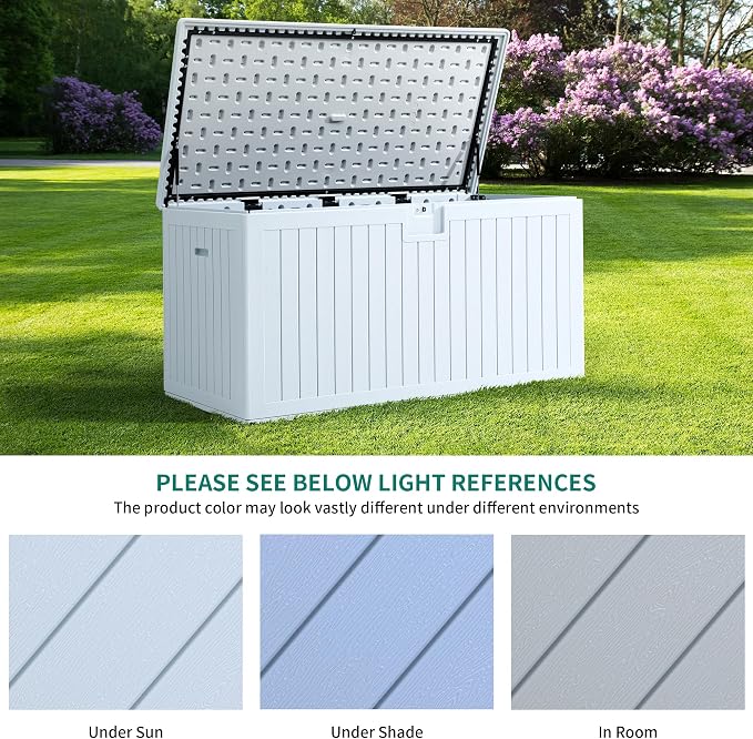 YITAHOME 180 Gallon Double-Wall Deck Box - Image 3