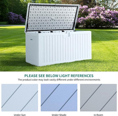 YITAHOME 180 Gallon Double-Wall Deck Box - Image 3