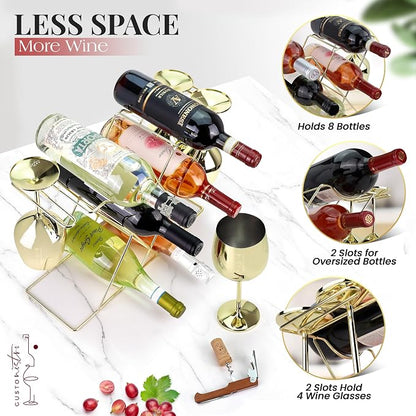 Gusto Nostro Countertop Wine Rack - Image 5
