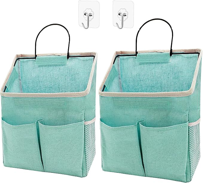 2pcs Wall Hanging Storage Bag, Wall Hanging Organizer Bags by Someteth