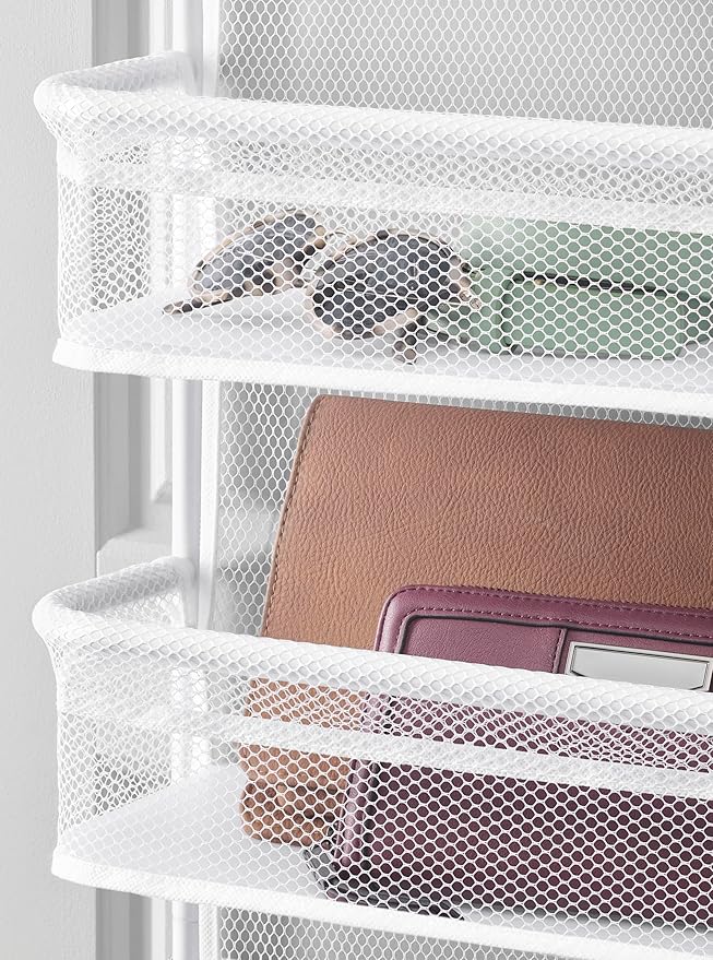 Whitmor Over The Door Organizer Storage, 6 Tier Hanging Door Organizer - Image 6