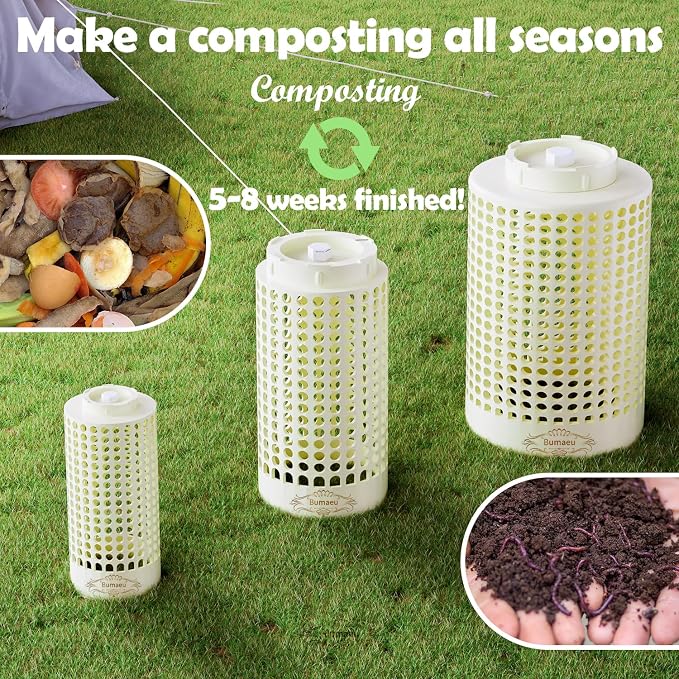 Underground Worm Farm, Garden Mini vermicomposting bin - Image 2