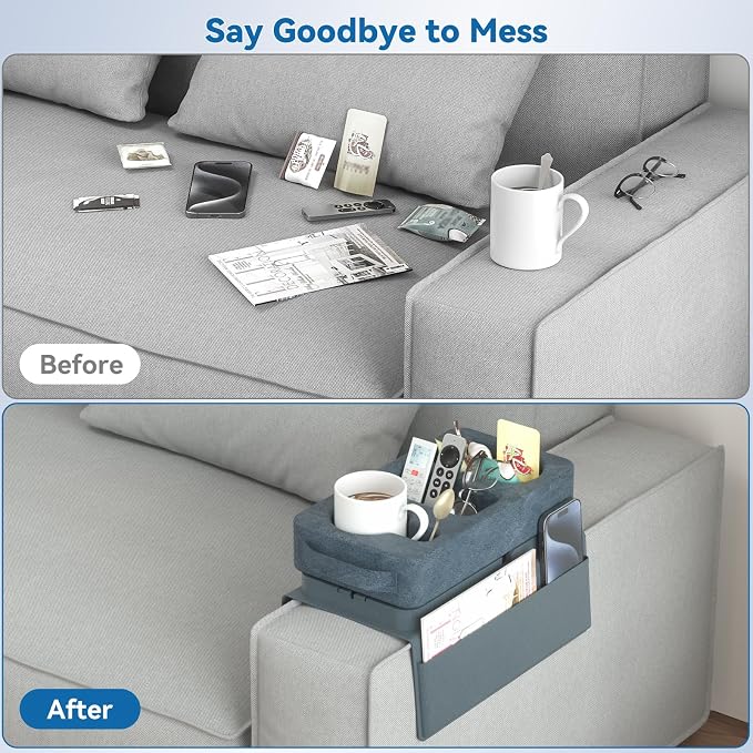Couch Arm Tray Removable Armrest - Image 3