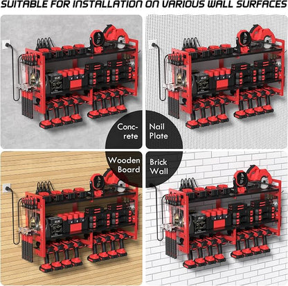 TOPRINCE Large Power Tool Organizer Wall Mount - Image 6