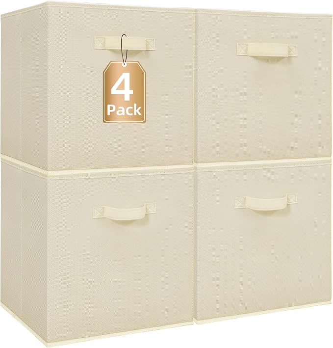 STORAGE MANIAC Storage Cubes, 13 Inch Collapsible Storage Bins by STORAGEMANIAC