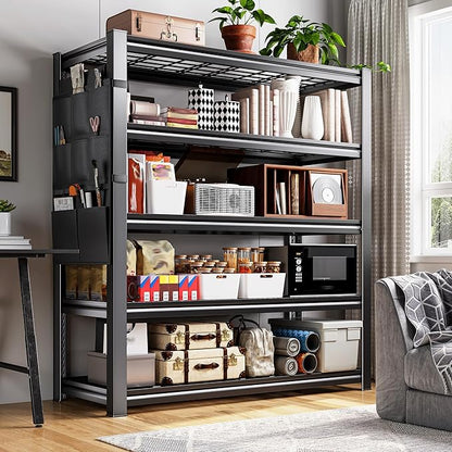 REIBII Storage Shelves, Heavy Duty Garage Shelving Load 2500LBS, 5-Tier Garage - Image 8