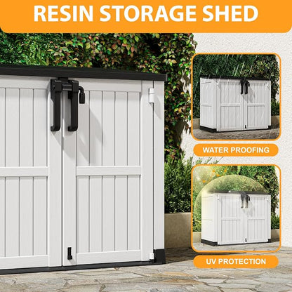 LHBcraft Outdoor Storage Cabinet 36 Cu Ft - Image 3