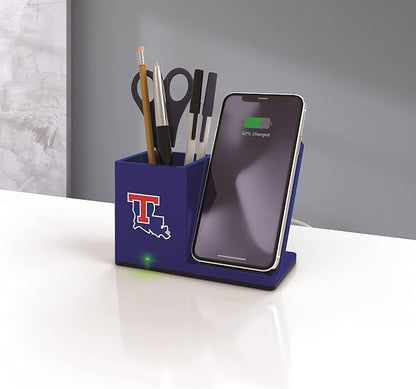 SOAR NCAA Unisex Cell Phone Wireless Charging Stand and Desktop Organizer - Image 3