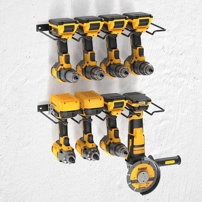 UNITEDPOWER Wall Mounted Power Tool Organizer Holder, Heavy Duty Utility - Image 6
