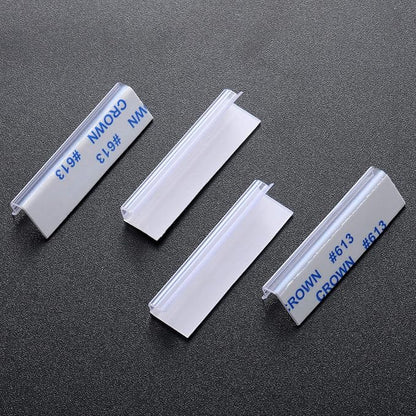150 Pieces Earring Card Adapter Self-Adhesive Lip Adapter Plastic Lip Hanger - Image 5