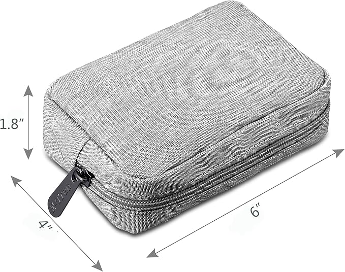 E-Tree Small Makeup Bag, Cosmetic Toiletry Skin Care Make up Little Items Pouch - Image 2