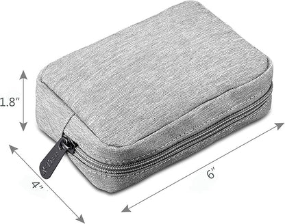 E-Tree Small Makeup Bag, Cosmetic Toiletry Skin Care Make up Little Items Pouch - Image 2