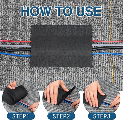WILLBOND Carpet Cord Cover Cable Protector Floor Cover Cable Protector - Image 6