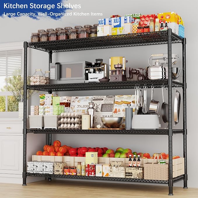 Heavy Duty Shelving, 72.2" H Garage Shelving Unit - Image 5