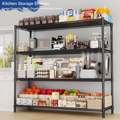 Heavy Duty Shelving, 72.2" H Garage Shelving Unit - Image 5