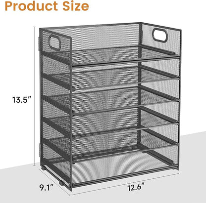 Subekyu 6 Tier Paper Organizer for Desk - Image 6