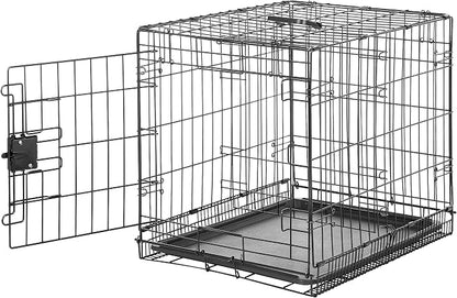 Amazon Basics Durable, Foldable Metal Wire Small Dog Crate by AmazonBasics