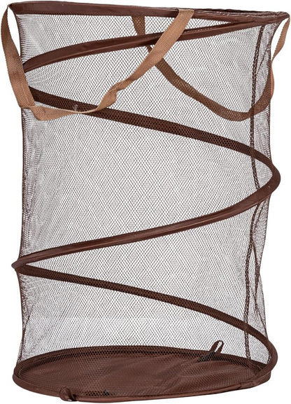Household Essentials Pop-Up Mesh Laundry Hamper - Image 8