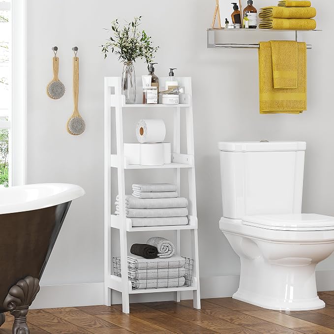 UTEX Freestanding Bathroom Storage Shelf - Image 2