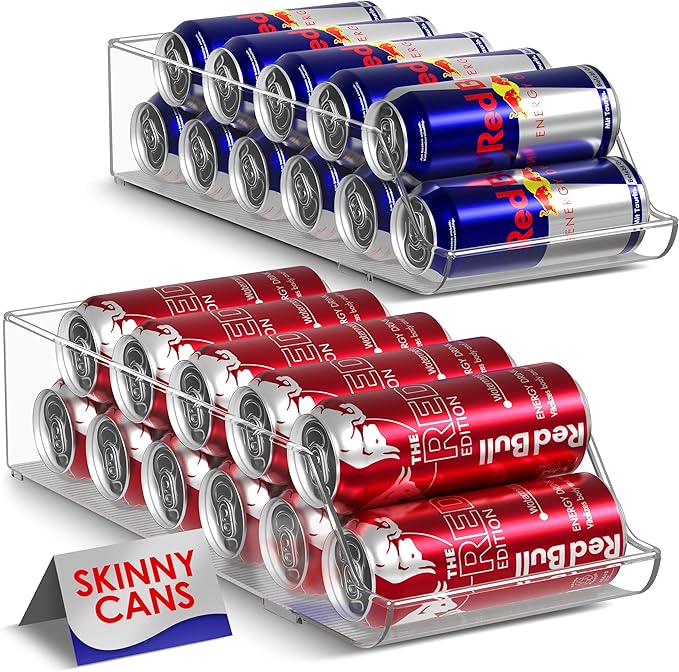 Sorbus Skinny Soda Can Organizer by Sorbus