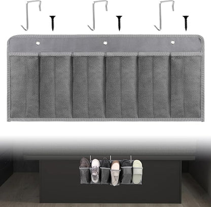 RV Shoe Pockets 6 Large Pockets Heavy Hanging Bedside Storage Organizer by RVZONE